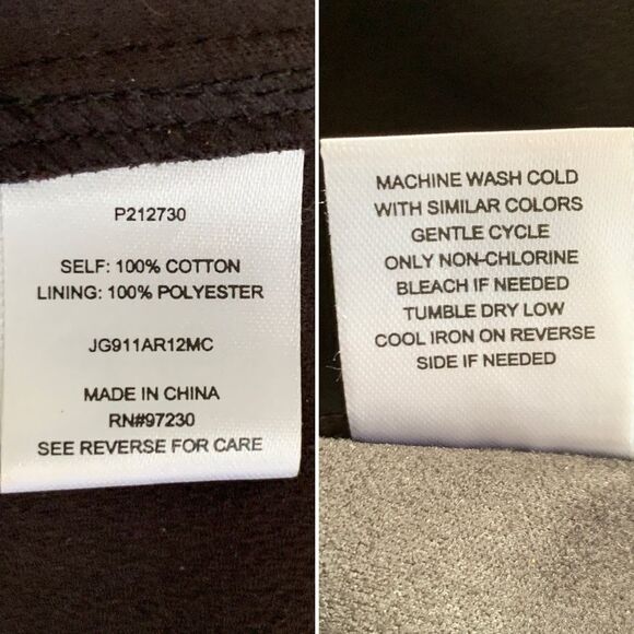 Crave Fame Juniors' Faux-Leather Button-Front Shacket Black Size XS - Picture 11 of 12